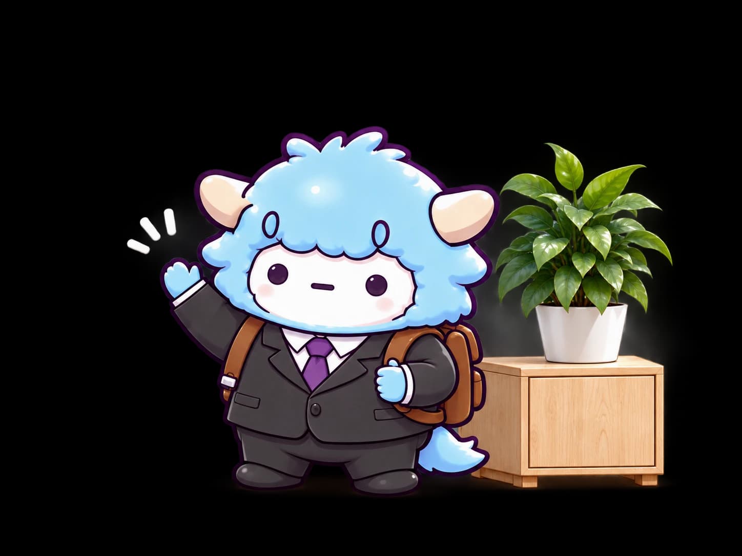 手を振るわどくん